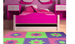 Alfombras infantiles de foamy