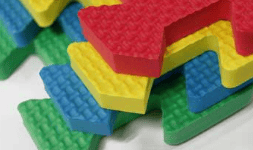 Alfombras infantiles de foamy