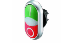 Botones pulsadores Eaton M22-DDL-GR-X1/X0