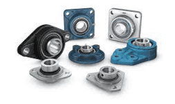 Chumaceras 100% Acero Inox de  Brida 4 T para Procesos Industriales