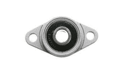 Chumaceras 100% Acero Inox de Brida Redonda Anticorrosiva