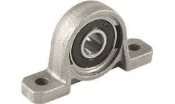 Chumaceras 100% Acero Inox de Base Roscada de Alta Dureza