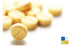 Vitamina b-5 en capsulas como suplemento alimenticio