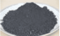 Minerales de cromo brillantes