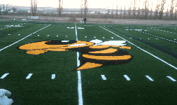 Instalacion de pisos deportivos para fútbol americano