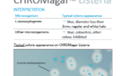 Pruebas rápidas para detección de Listeria: Chromagar Listeria en Querétaro 
