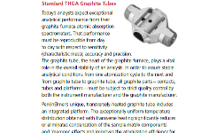 Tubos de Grafito THGA Perkin Elmer