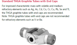 Tubos de Grafito THGA Perkin Elmer