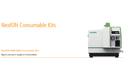 Kit de Consumibles Cromatográficos para Nexion 2000 Perkin Elmer