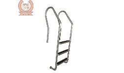 Escaleras de acero inoxidable para albercas 01110031