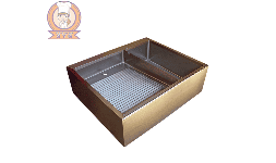 Lavaderos en acero inoxidable con superficie estriada