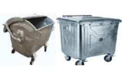 Contenedores metalicos Dust 1100 lt