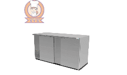 Contra barra para bares con puertas sólidas ABBC-68-S-HC SYG