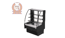 Vitrinas expositoras refrigeradas curvas cerradas AVV-6-9-C SYG