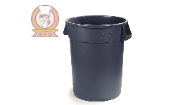 Botes de 44 gal color gris 