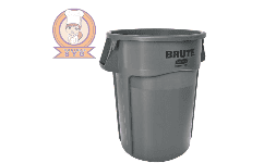 Botes de 44 gal color gris 