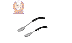 Cucharas con mango de plástico