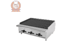 Asadores a gas de piedra volcánica AECRB-36