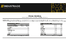 Bebida rehidrante industrial INDUSTRADE FIT