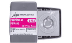 Proteccion respiratoria contra partículas P3