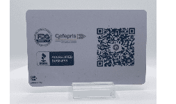 Tarjetas de presentación digitales con Código QR a color Smartcard NFC