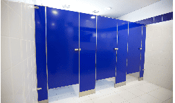 Mamparas institucionales - Sanilock Mamparas para Sanitario