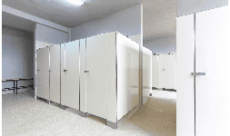 Mamparas sanitizantes color blanco