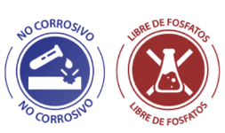 Detergente desengrasante alcalino sin espuma