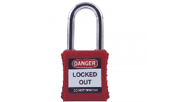 Candado de bloqueo con gancho de acero