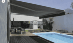 Toldos enrollables retráctiles