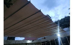 Persianas para domos motorizadas con protección UV