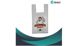 Bolsa publicitaria con impresión serigráfica