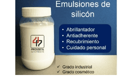 Emulsiones de silicon - Provista