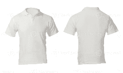 Camisas tipo polo blancas 