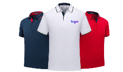 Camisas tipo polo con logo impreso