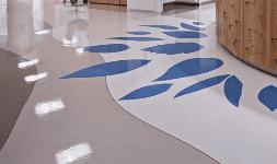 Pisos para hospitales autonivelantes