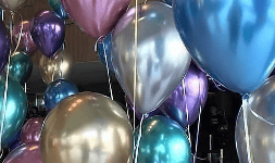 Pigmentos perlescentes para la fabricación de envolturas y globos