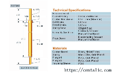 Sonda de conmutación chapada en oro Pogo Pin SWP260 para la prueba de conectores