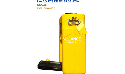 Regaderas y lavaojos de emergencia - Alliance Safety
