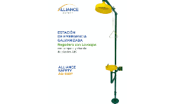 Lavaojos y regaderas industriales - Alliance Safety