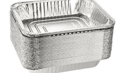 Charolas de aluminio para hornear desechables