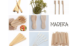 Cucharas de madera para helado y nieve