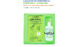 Lavaojos portátil Honeywell-Eyesaline