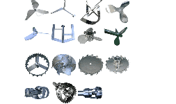 Agitadores industriales sobre diseño