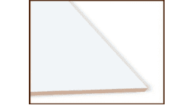 Mdf blanco absoluto