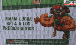 Tapete de entrada impreso y personalizado de uso rudo