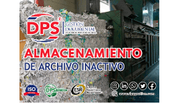 Almacenaje de documentos de archivo inactivo