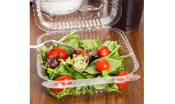 Plásticos transparentes para la industria alimenticia