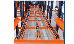 Rack dinámico para tarimas