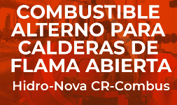 Combustibles alternos para calderas de flama abierta Hidro-Nova CR-Combus